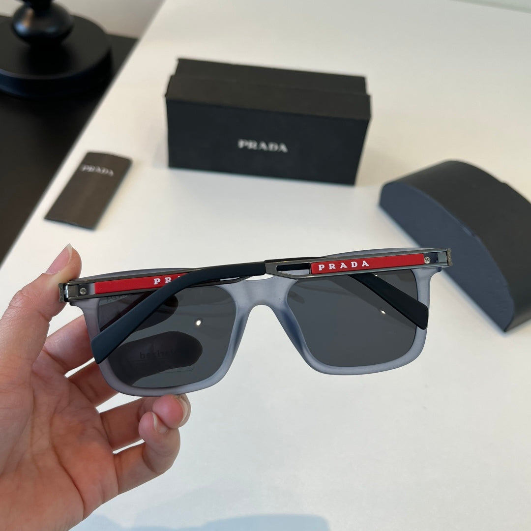 Prada Fashion Black Lens Sunglasses for Men - 432175 - detail image 8