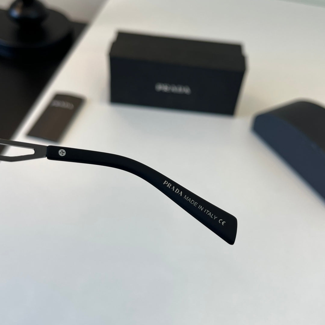 Prada Fashion Black Lens Sunglasses for Men - 432175 - detail image 10