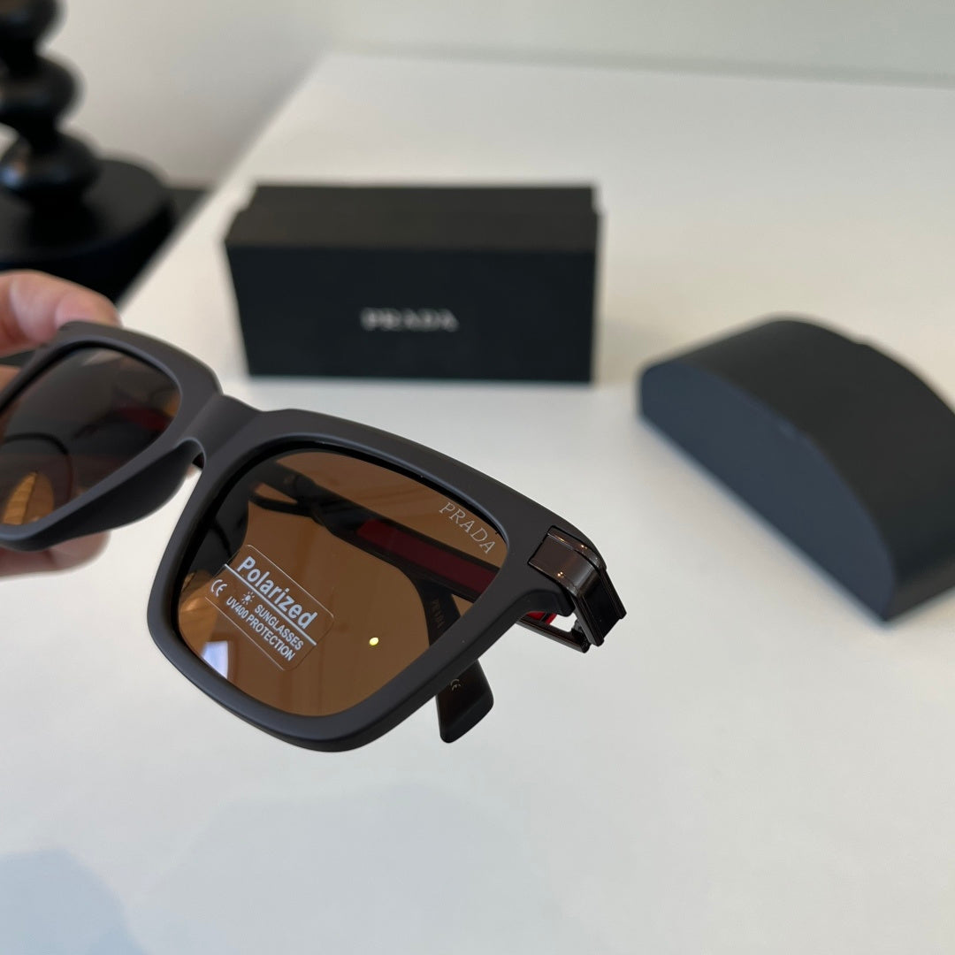 Prada Fashion Black Lens Sunglasses for Men - 432177 - detail image 6
