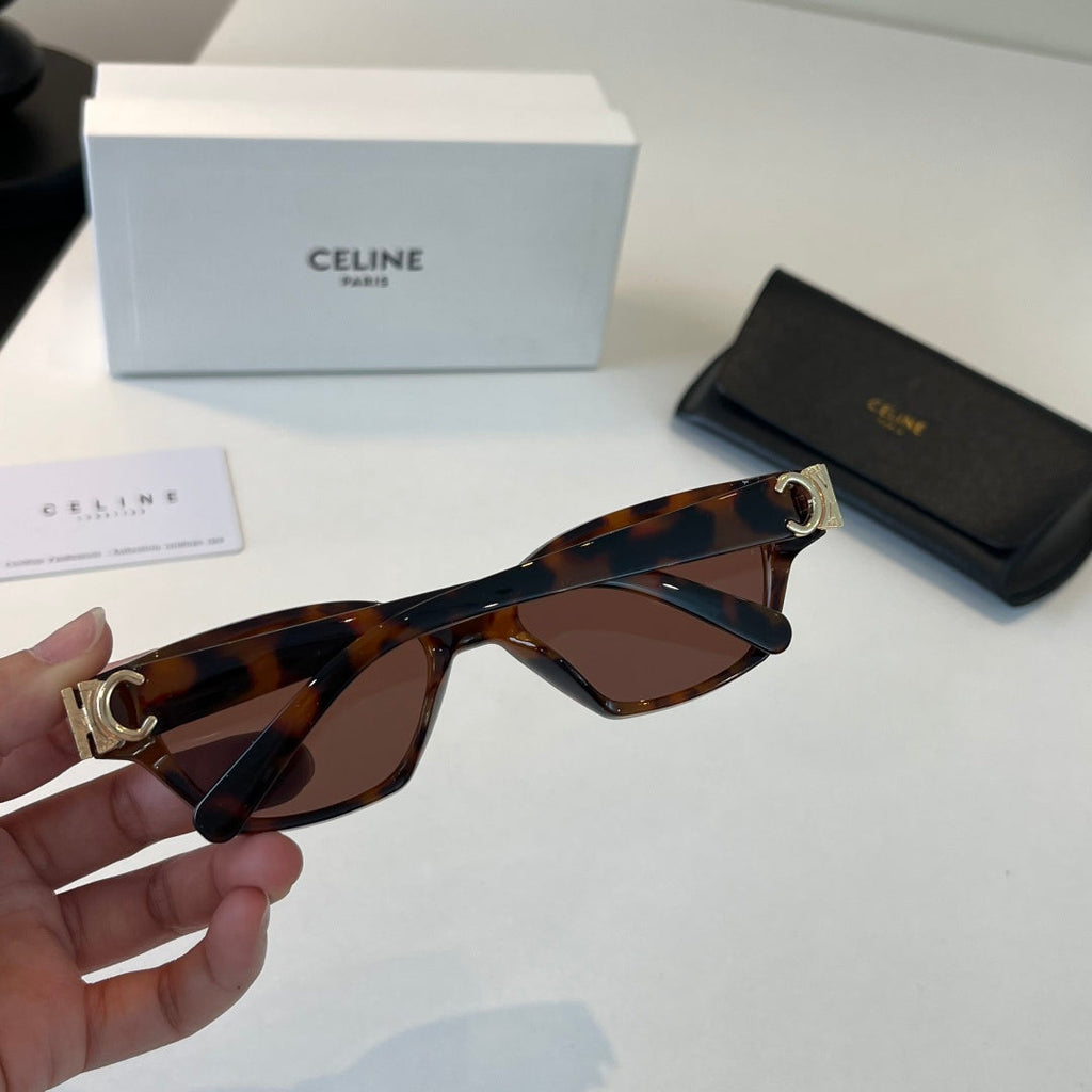 Celine Fashion Black Lens Sunglasses for Men & Women - 398839 - detail image 7