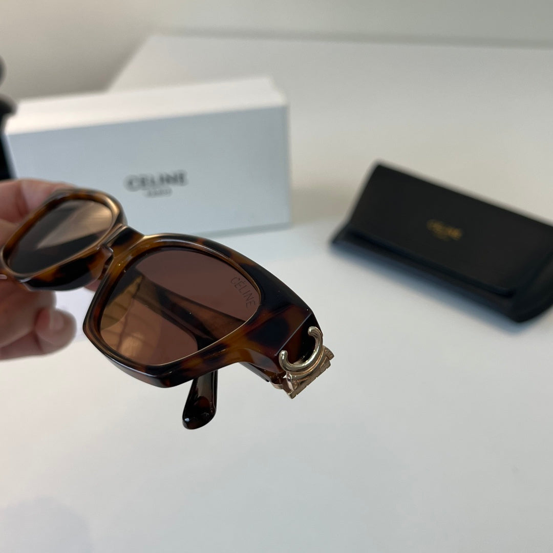 Celine Fashion Black Lens Sunglasses for Men & Women - 398839 - detail image 6