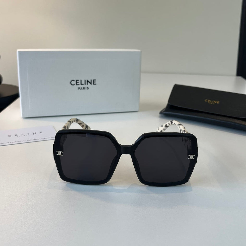 Celine Fashion Black Lens Sunglasses for Men & Women - 358296 - detail image 2