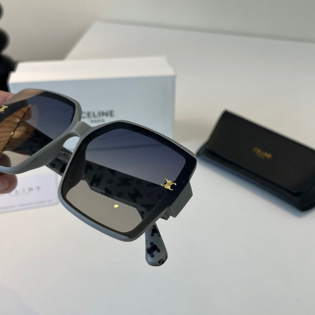 Celine Fashion Black Lens Sunglasses for Men & Women - 431944 - detail image 6