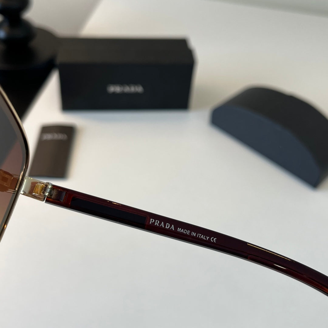 Prada Polarized Fashion Brown Lens Sunglasses for Men - 432136 - detail image 10