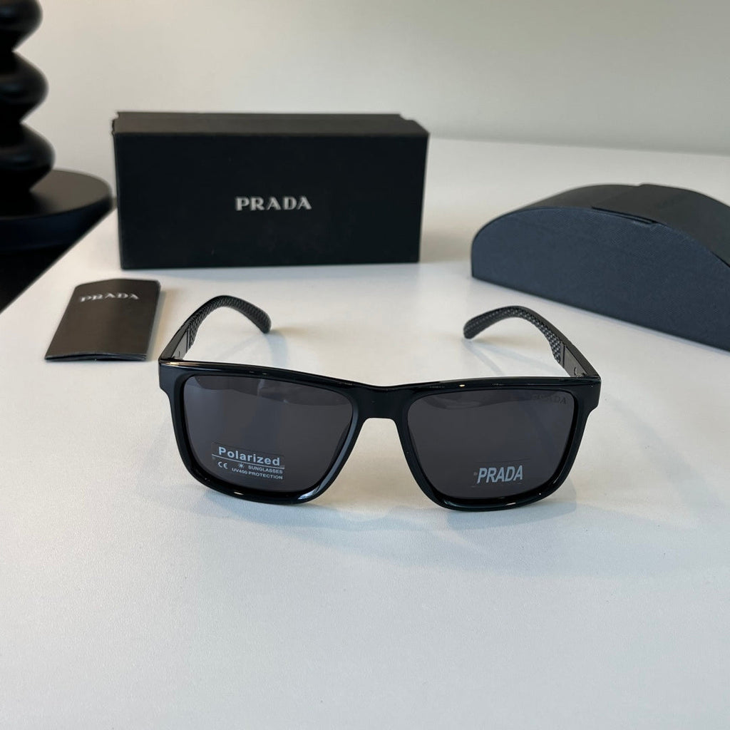 Prada Fashion Black Lens Sunglasses for Men - 432137 - detail image 2