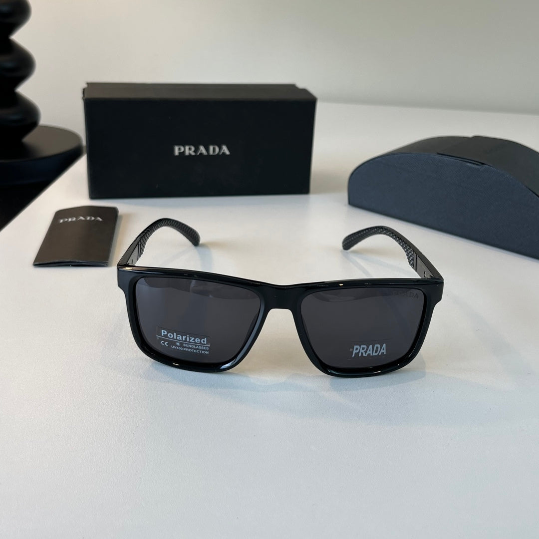 Prada Fashion Black Lens Sunglasses for Men - 432137 - detail image 2