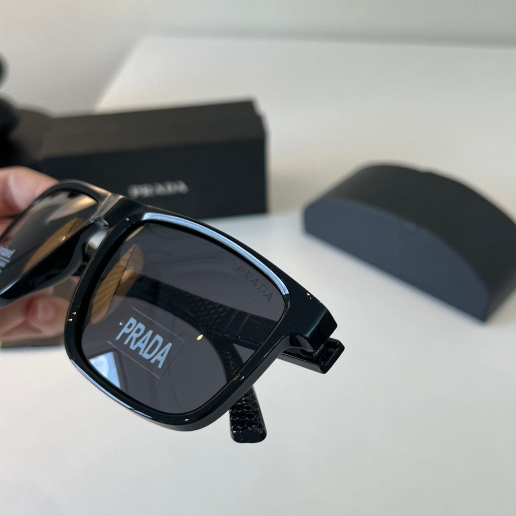 Prada Fashion Black Lens Sunglasses for Men - 398926 - detail image 6