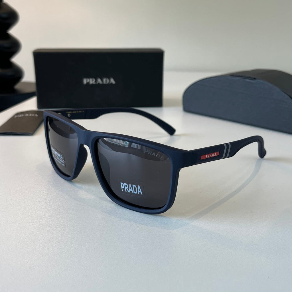 Prada Fashion Black Lens Sunglasses for Men - 398927 - detail image 3