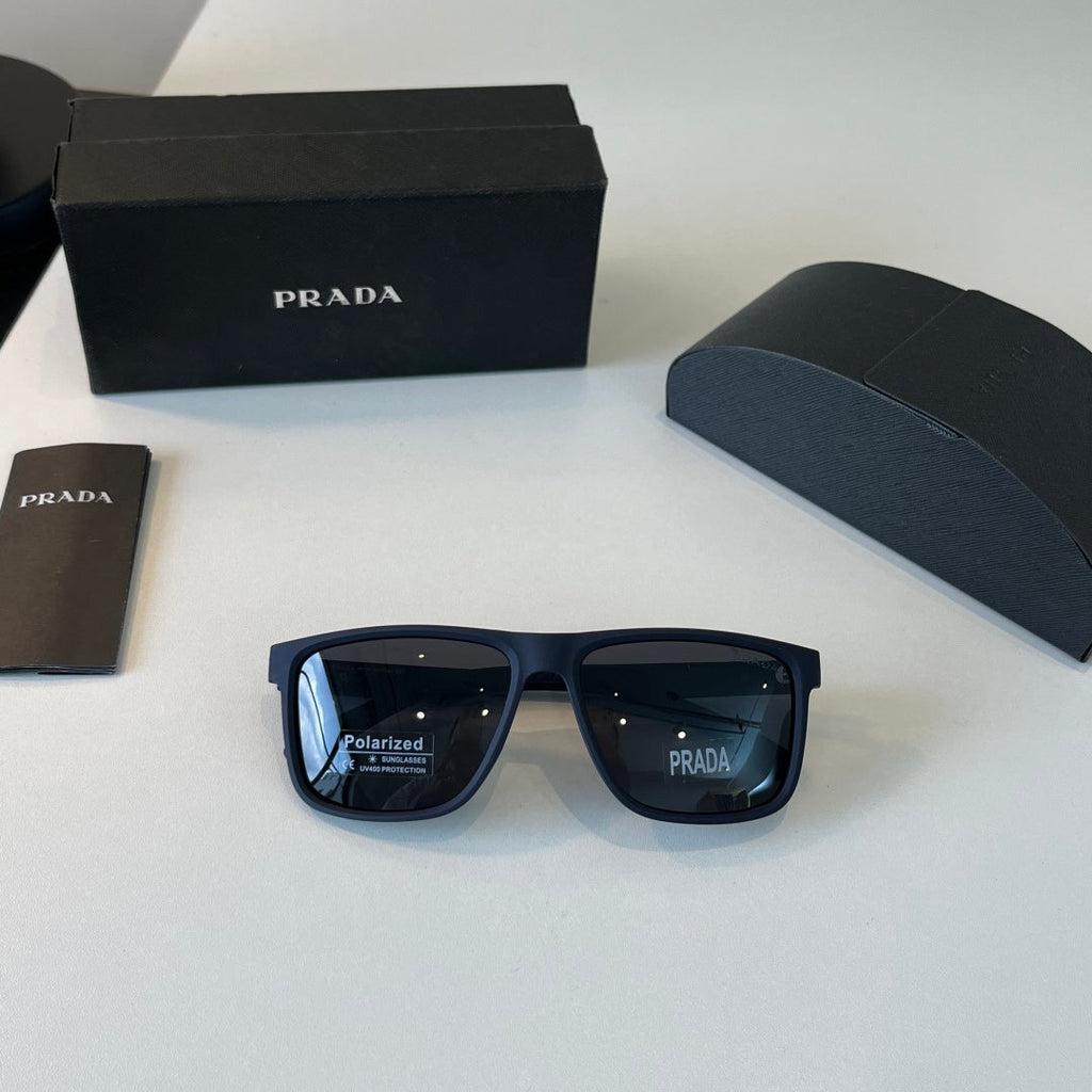 Prada Fashion Black Lens Sunglasses for Men - 398927 - detail image 4