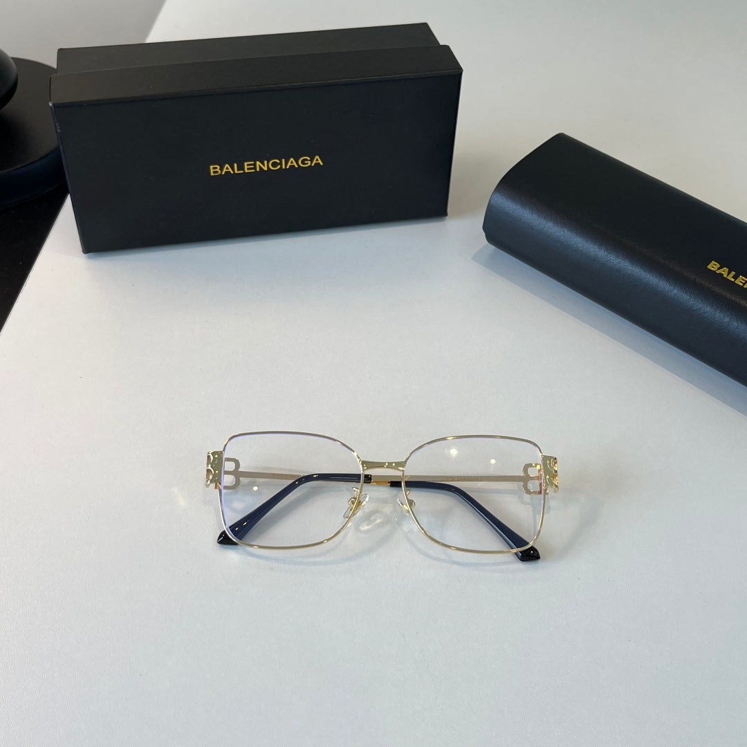 Balenciaga Rectangular Silver Lens Sunglasses for Men & Women - 399139 - detail image 4