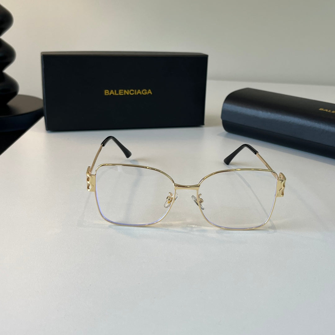Balenciaga Rectangular Silver Lens Sunglasses for Men & Women - 358635 - detail image 2