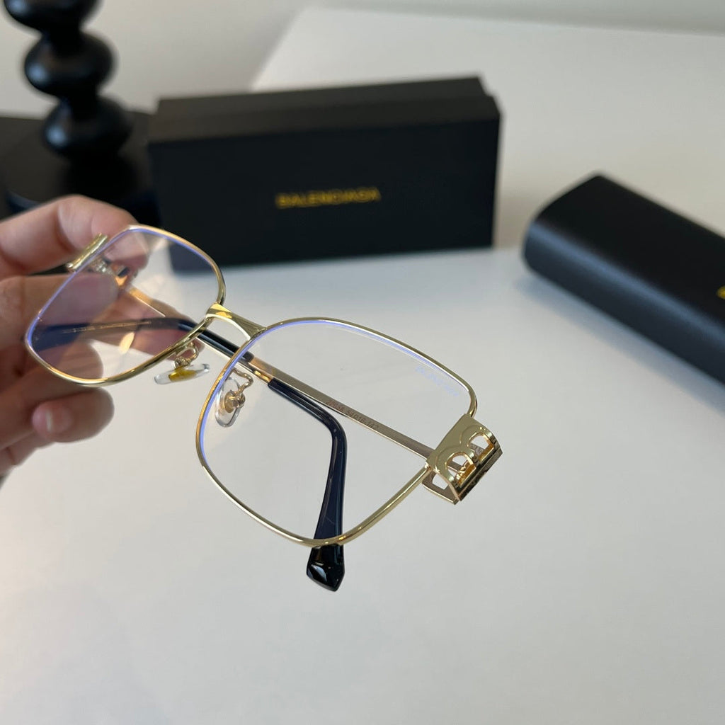 Balenciaga Rectangular Silver Lens Sunglasses for Men & Women - 399139 - detail image 6