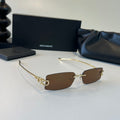 Gentle Monster Fashion Brown Lens Sunglasses for Men & Women - 432987