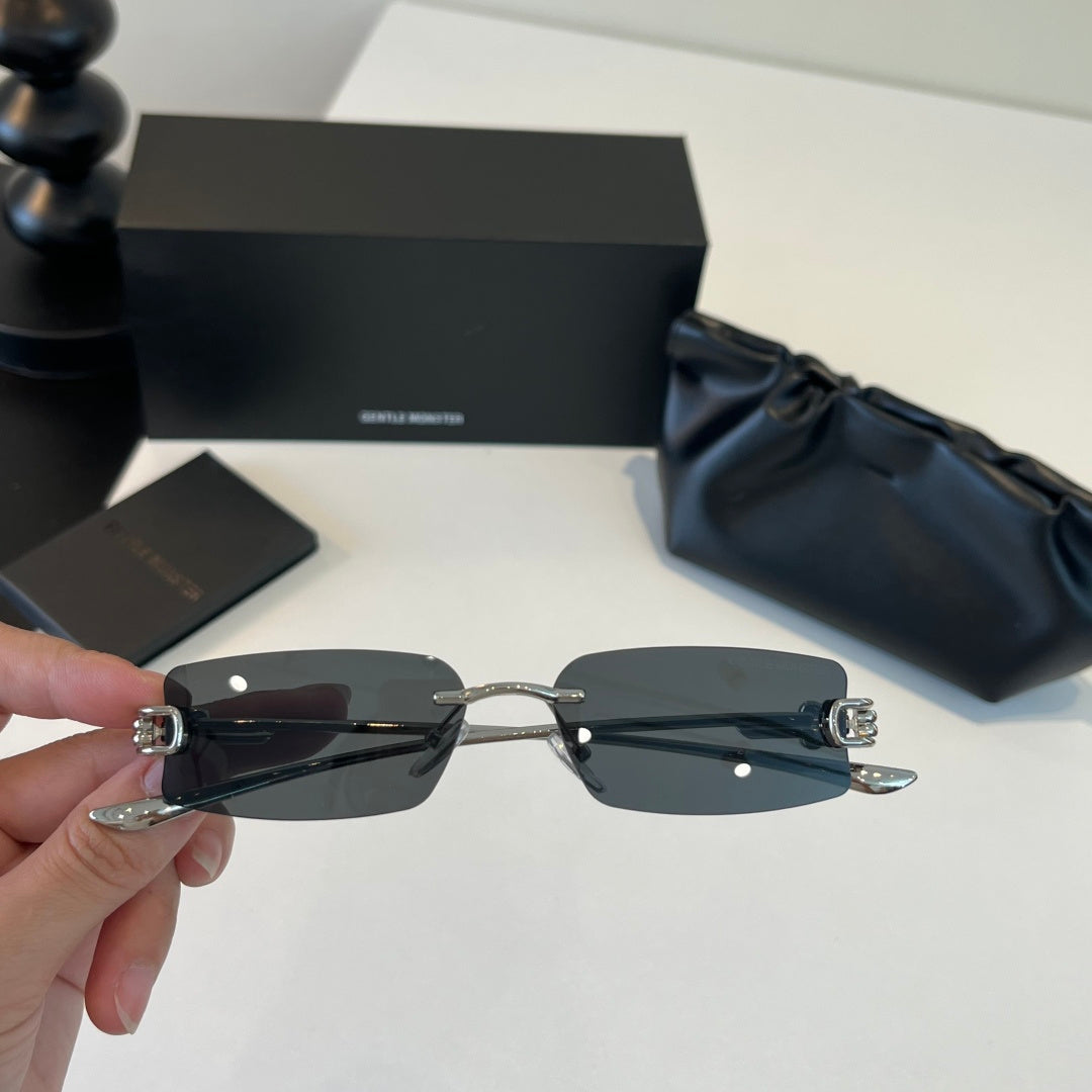 Gentle Monster Fashion Silver Lens Sunglasses for Men & Women - 432989 - detail image 5