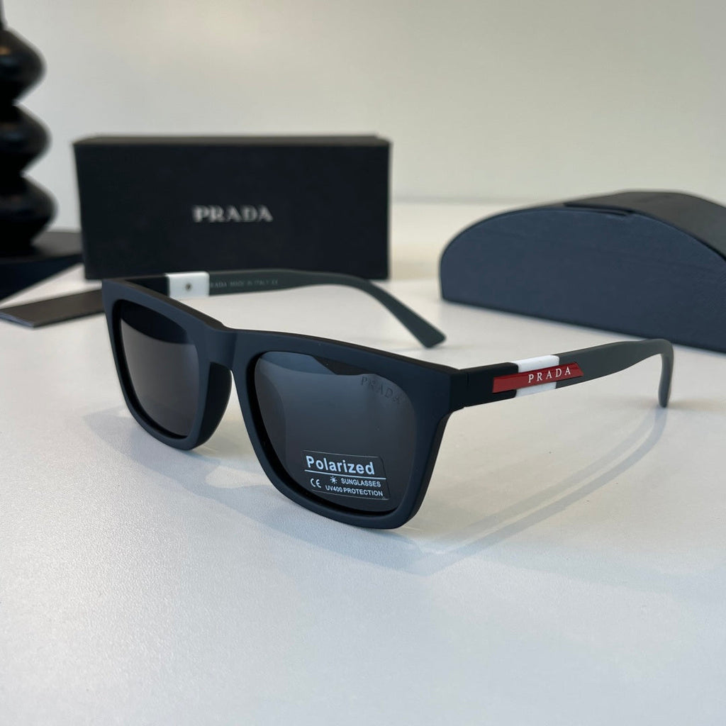 Prada Fashion Black Lens Sunglasses for Men - 415791 - detail image 3