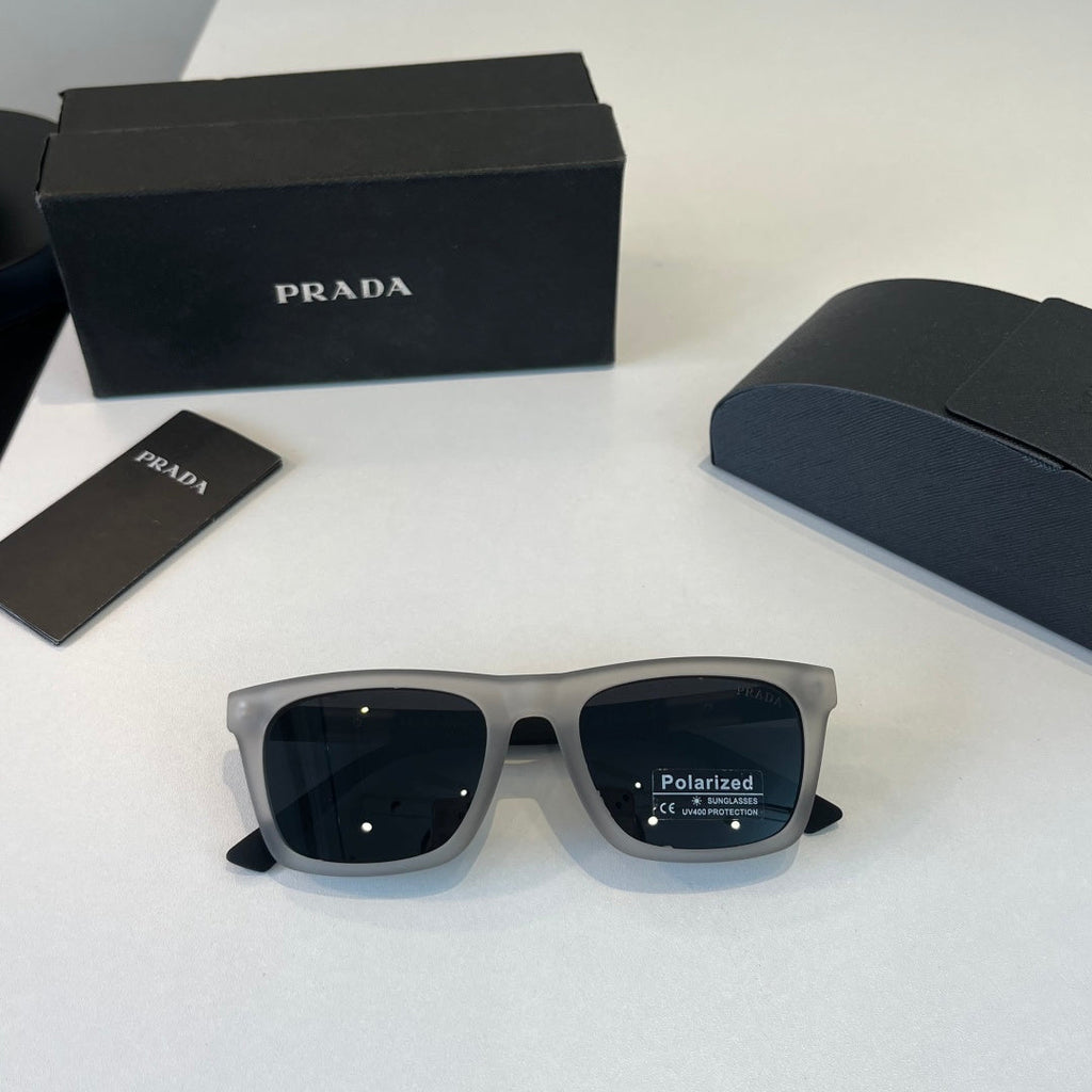 Prada Fashion Gray Lens Sunglasses for Men - 415792 - detail image 5