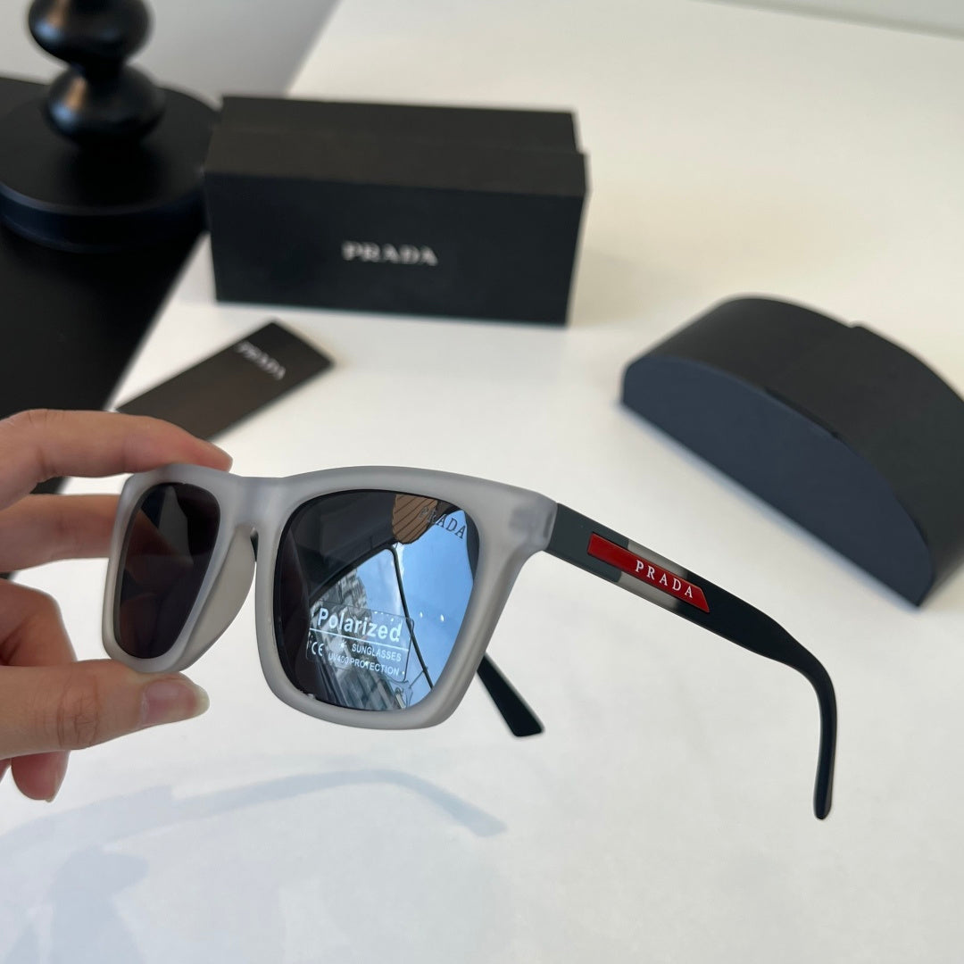 Prada Fashion Gray Lens Sunglasses for Men - 415792 - detail image 4