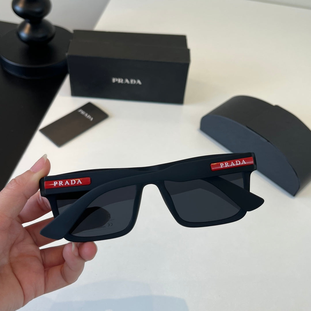Prada Fashion Black Lens Sunglasses for Men - 415794 - detail image 8