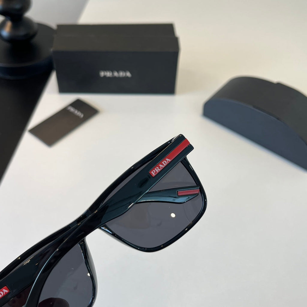 Prada Fashion Black Lens Sunglasses for Men - 432128 - detail image 7