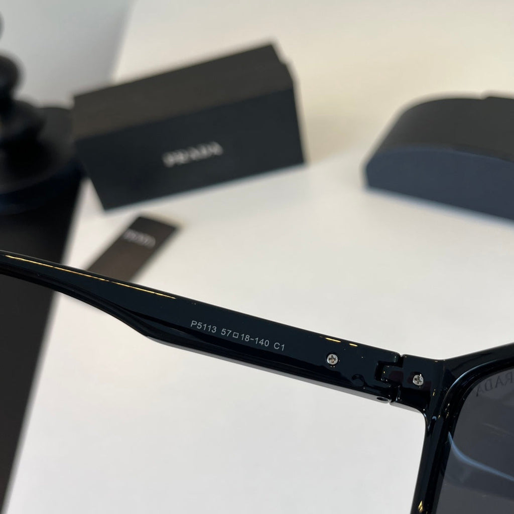 Prada Fashion Black Lens Sunglasses for Men - 415797 - detail image 9