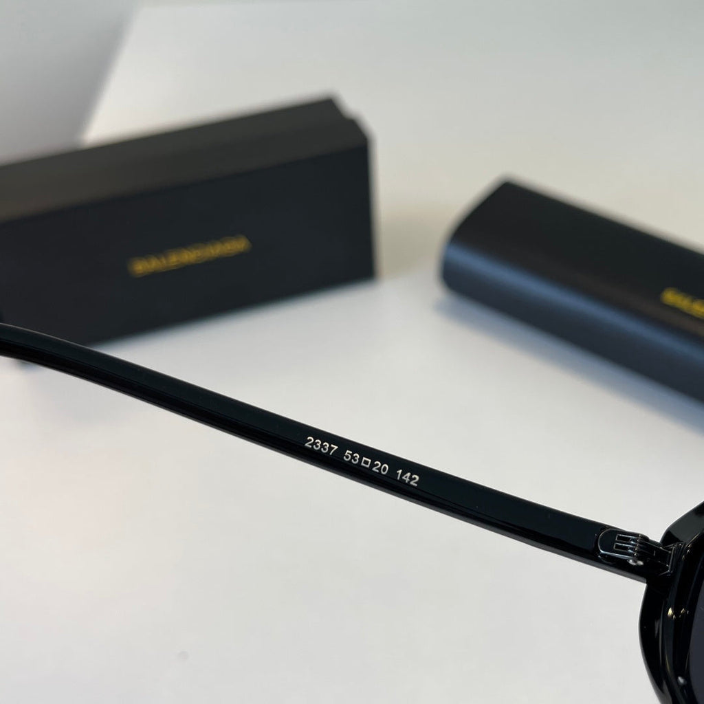 Balenciaga Rectangular Silver Lens Sunglasses for Men & Women - 416124 - detail image 9