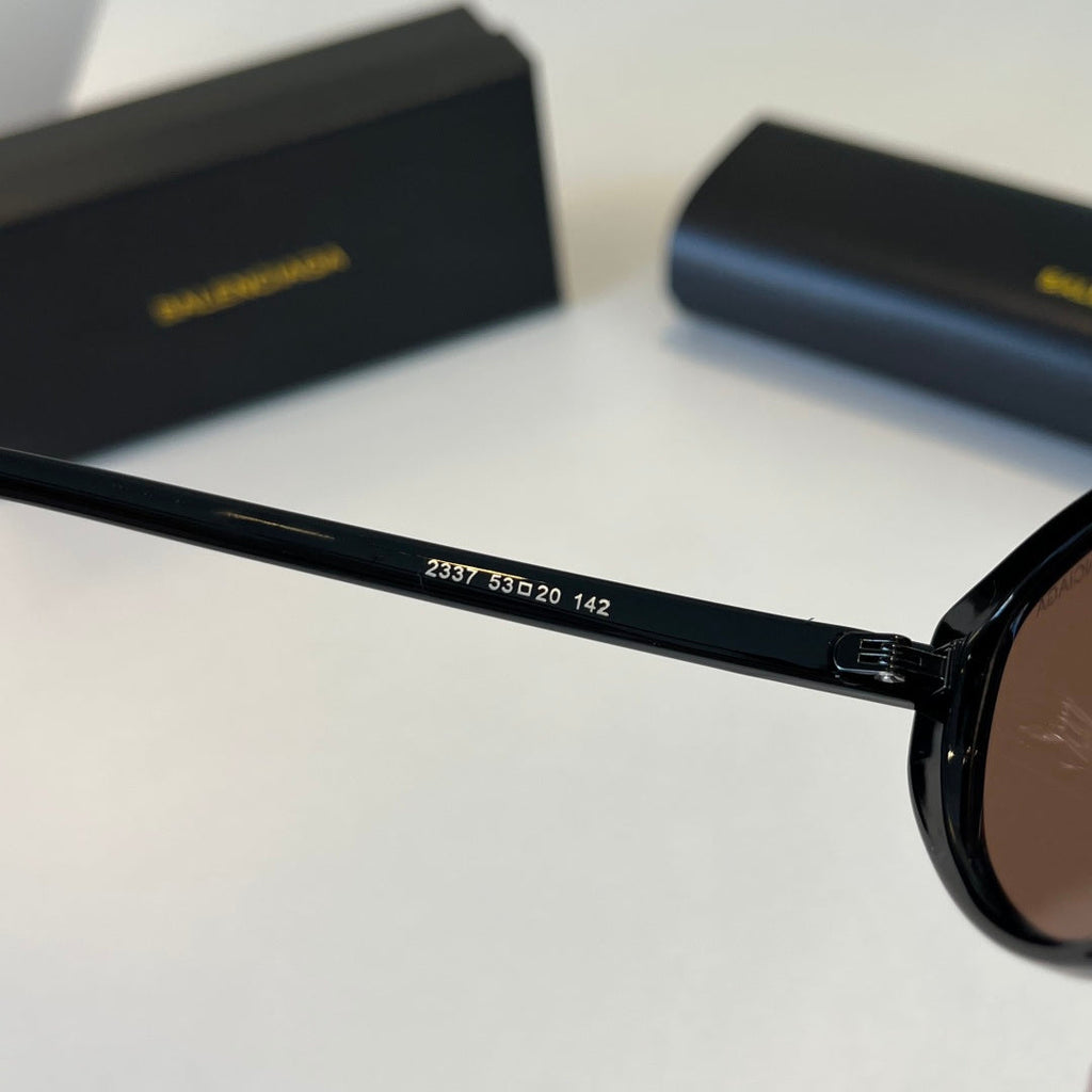 Balenciaga Rectangular Silver Lens Sunglasses for Men & Women - 466042 - detail image 9