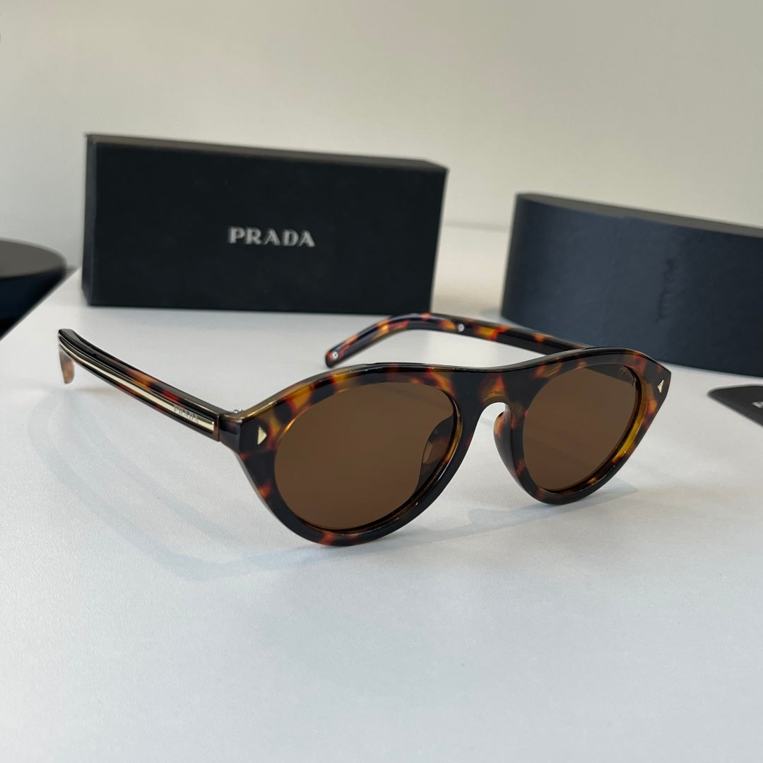 Prada Fashion Black Lens Sunglasses for Men & Women - 415719