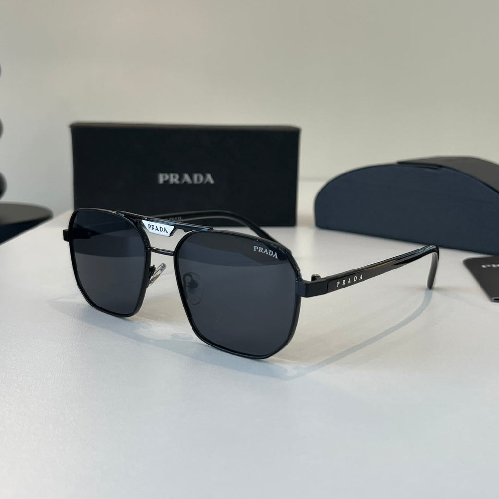 Prada Fashion Black Lens Sunglasses for Men - 415727 - detail image 3