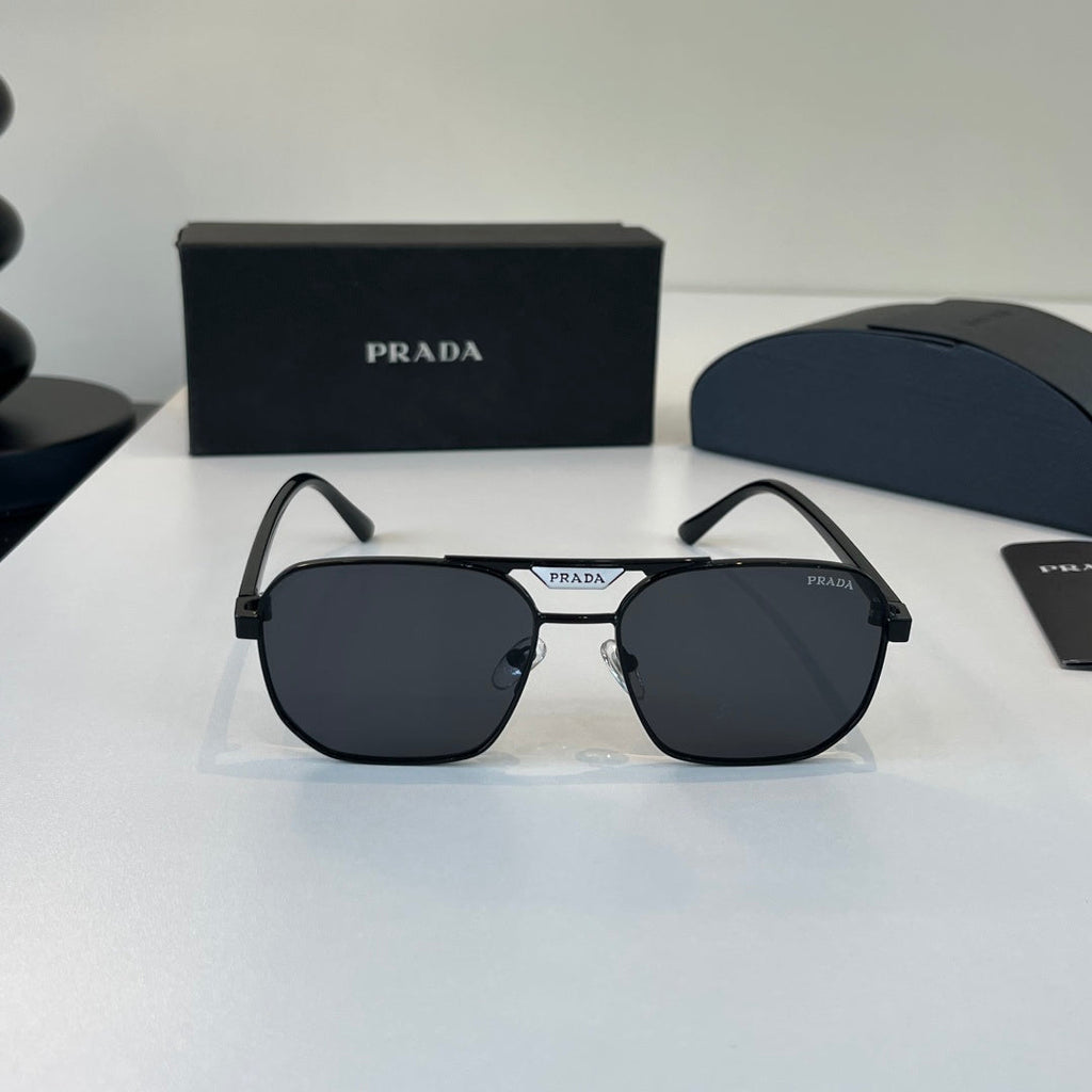 Prada Fashion Black Lens Sunglasses for Men - 415727 - detail image 2