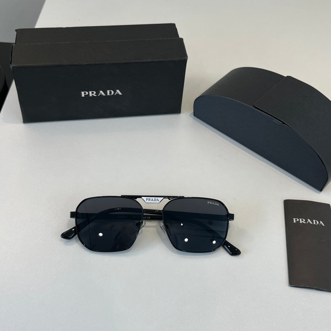 Prada Fashion Black Lens Sunglasses for Men - 465643 - detail image 4