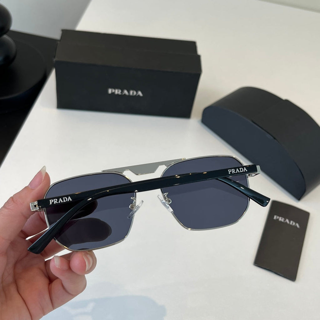 Prada Fashion Black Lens Sunglasses for Men - 415730 - detail image 8