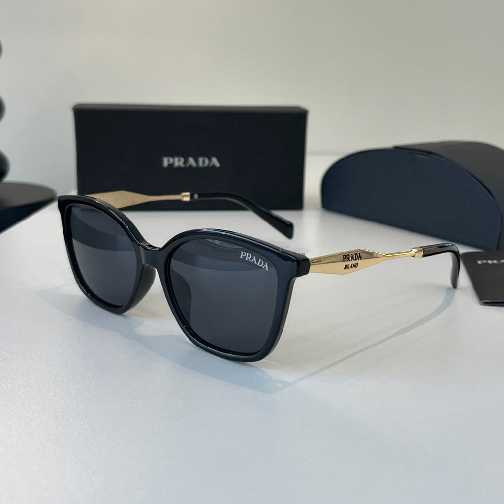 Prada Fashion Black Lens Sunglasses for Men - 415732 - detail image 3