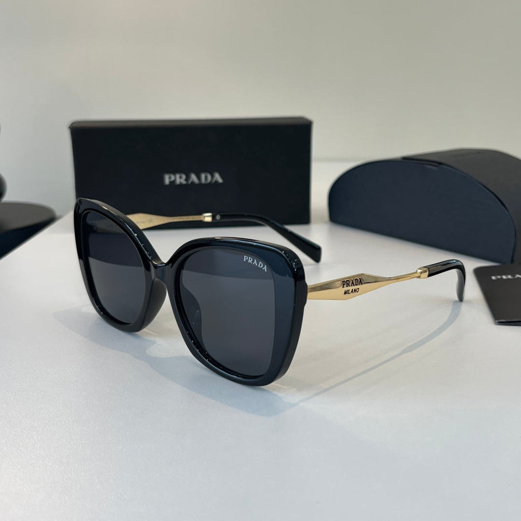 Prada Fashion Black Lens Sunglasses for Men - 415733 - detail image 3