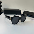 Saint Laurent Fashion Black Lens Sunglasses for Men & Women - 382491