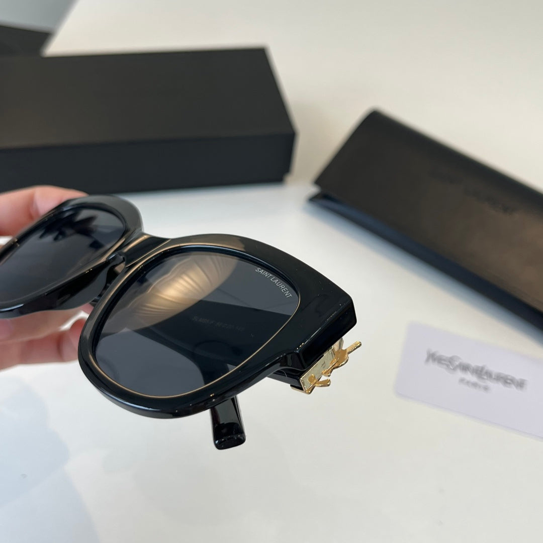 Saint Laurent Fashion Black Lens Sunglasses for Men & Women - 382491 - detail image 6