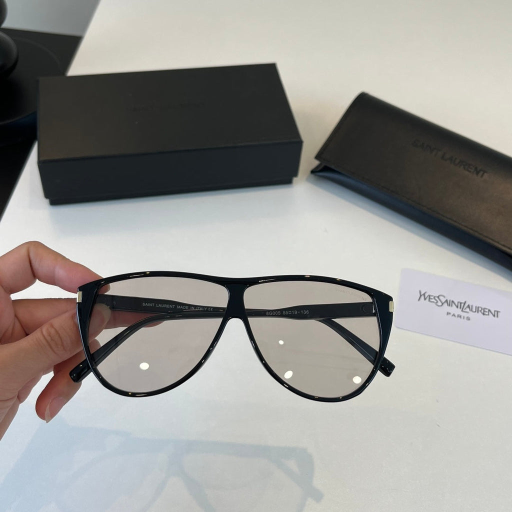 Saint Laurent Fashion Silver Lens Sunglasses for Men & Women - 358259 - detail image 5