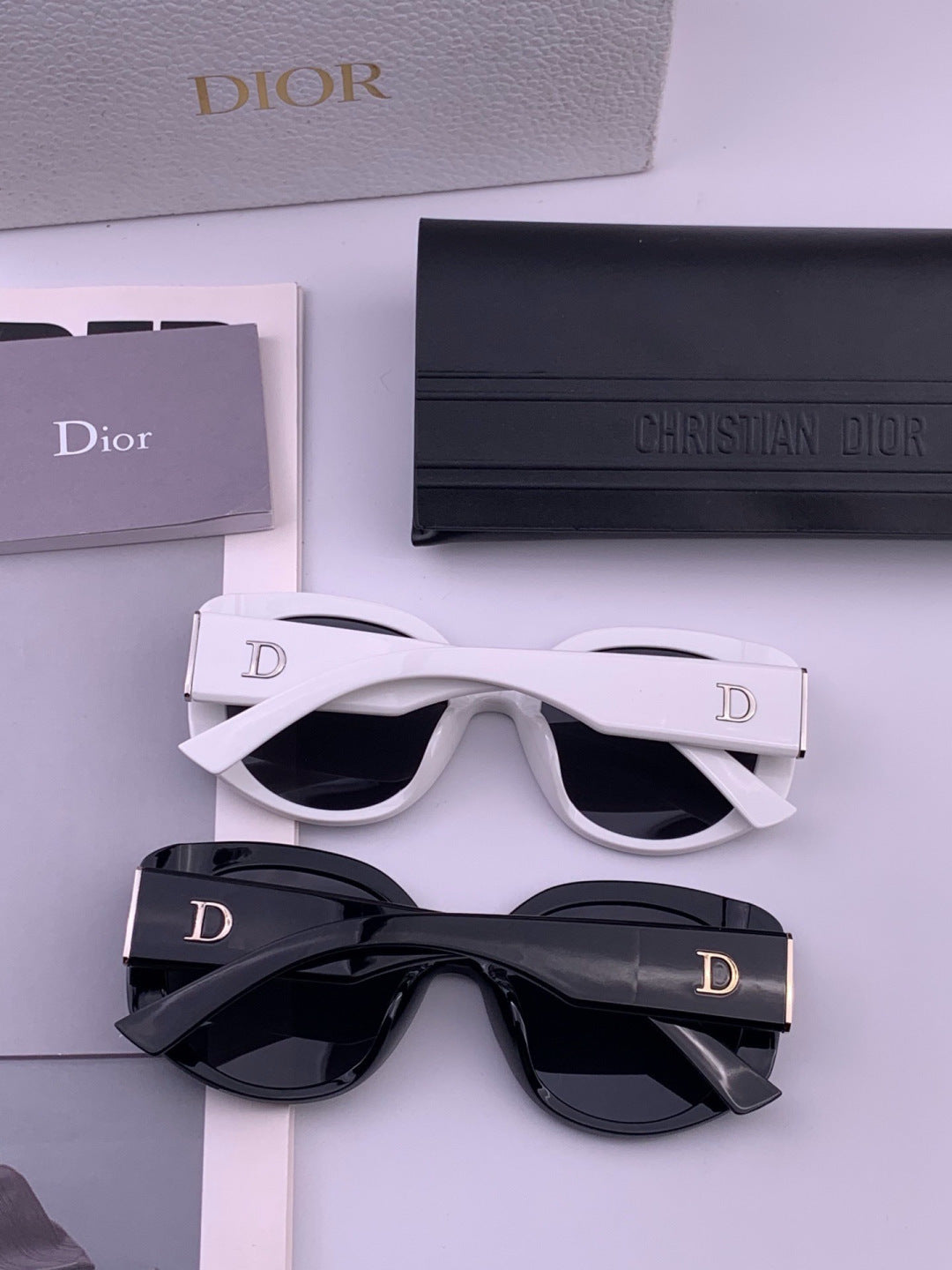 Dior CD7510 Polarized Square Gold Lens Sunglasses for Women - 358167 - detail image 6