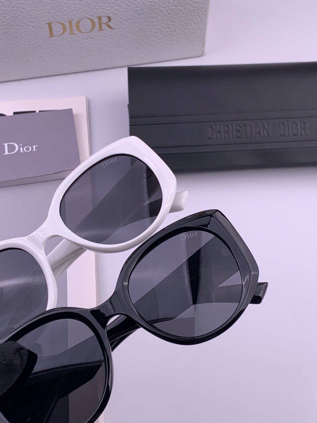 Dior CD7510 Polarized Square Gold Lens Sunglasses for Women - 358167 - detail image 5