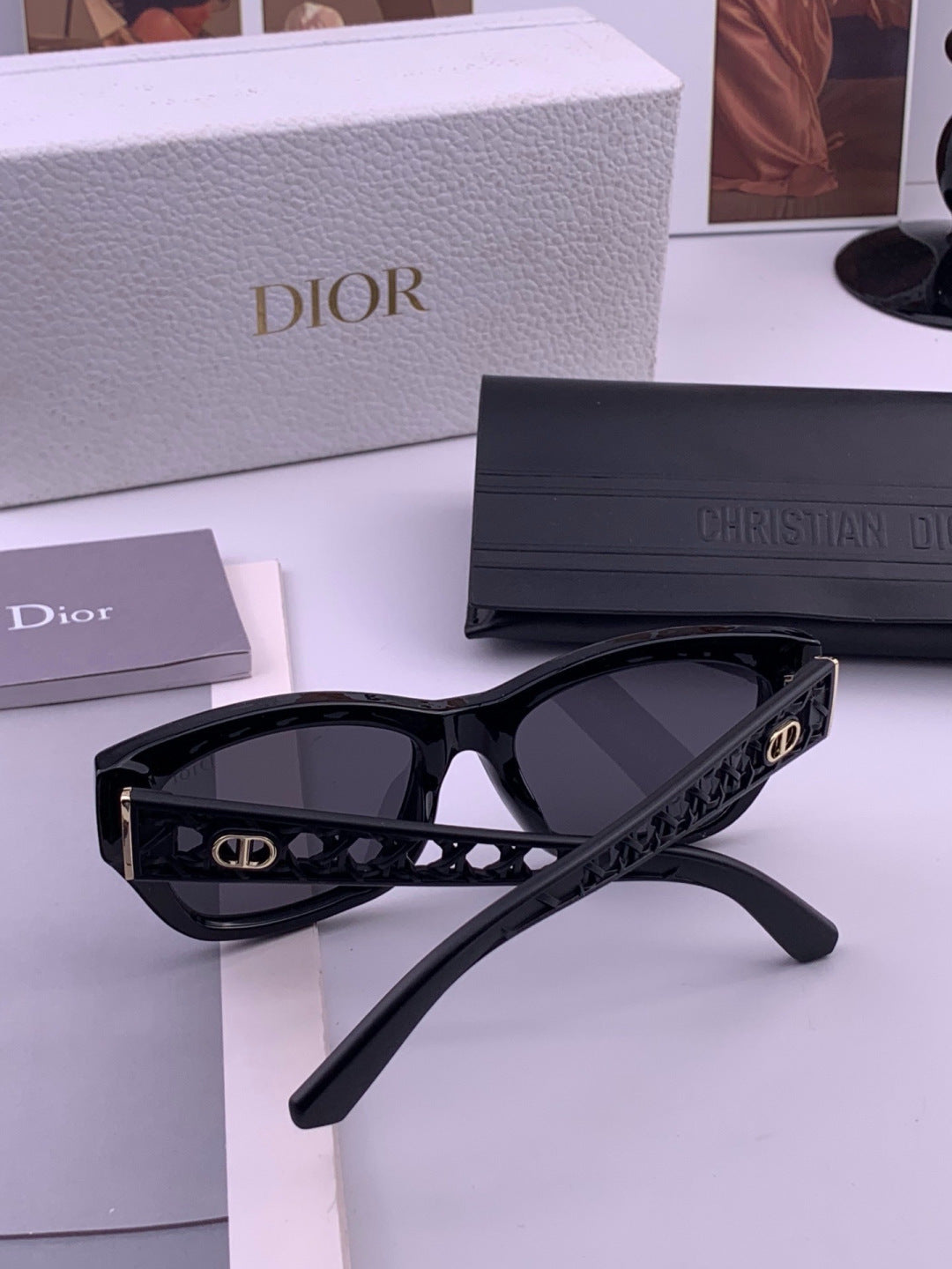 Dior CD5390 Polarized Fashion Brown Lens Sunglasses for Women - 358171 - detail image 5