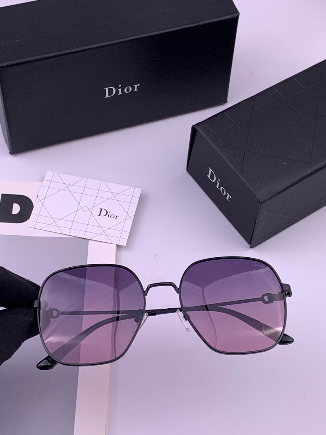 Dior CD2303 Fashion Brown Lens Sunglasses for Men & Women - 358243