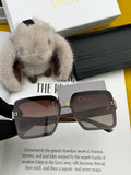 Dior CD6251 Polarized Square Black Lens Sunglasses for Women - 371896