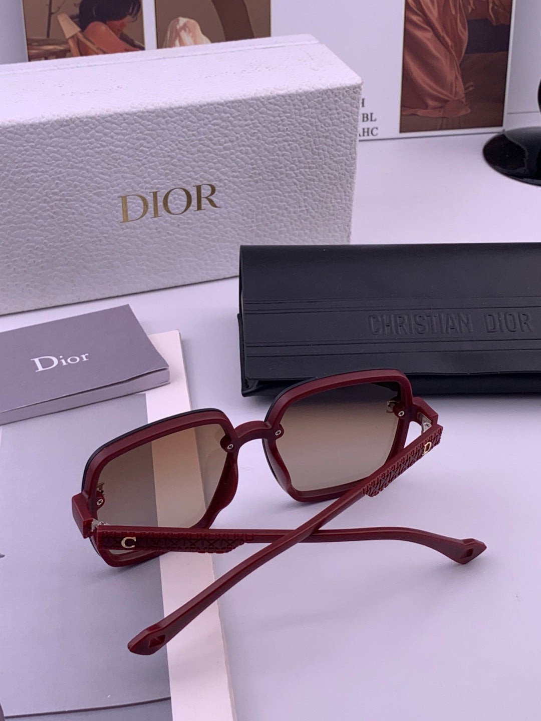 Dior D47002 Fashion Purple Lens Sunglasses for Men & Women - 371961 - detail image 6