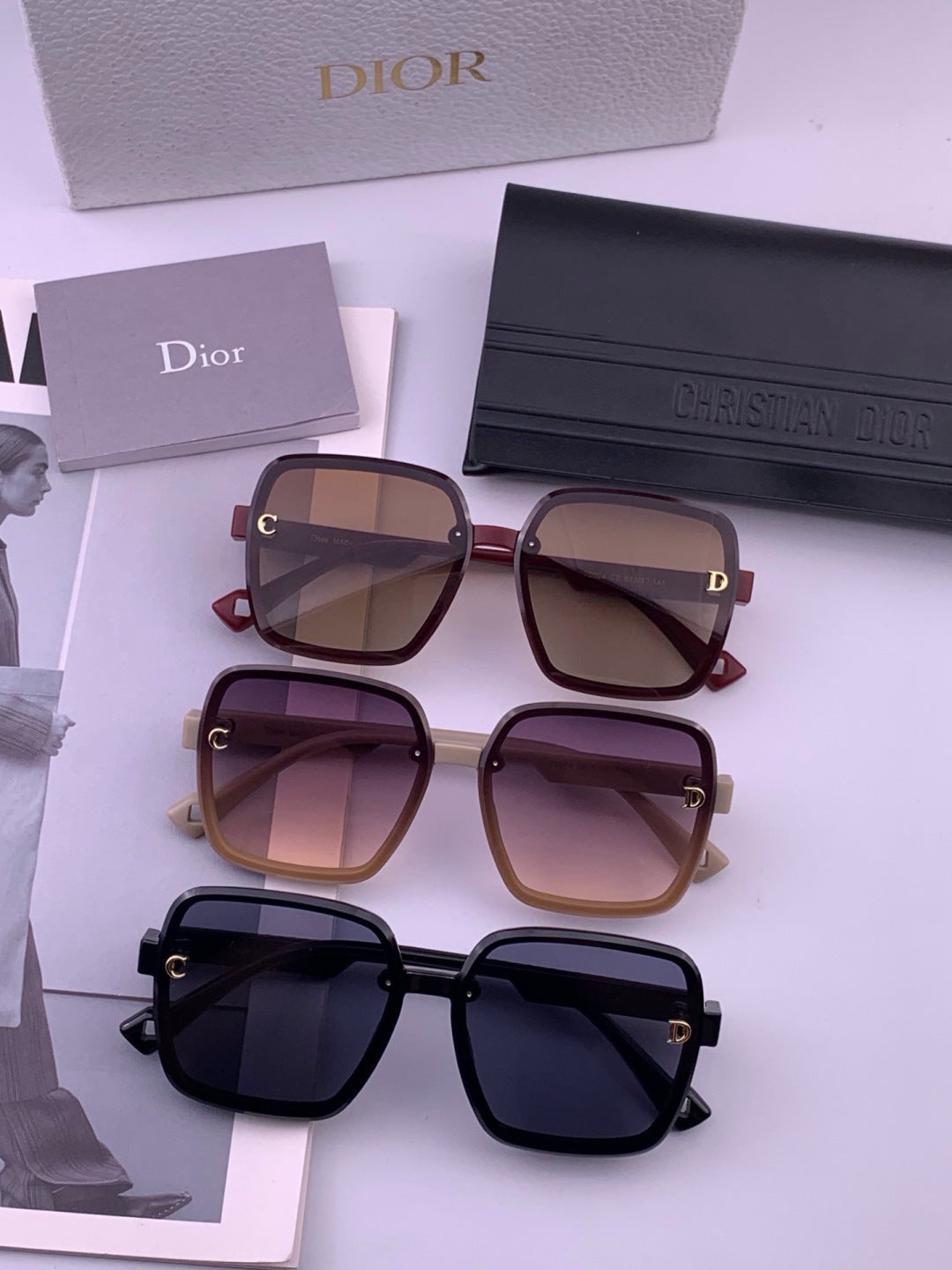 Dior D47002 Fashion Purple Lens Sunglasses for Men & Women - 371963 - detail image 8