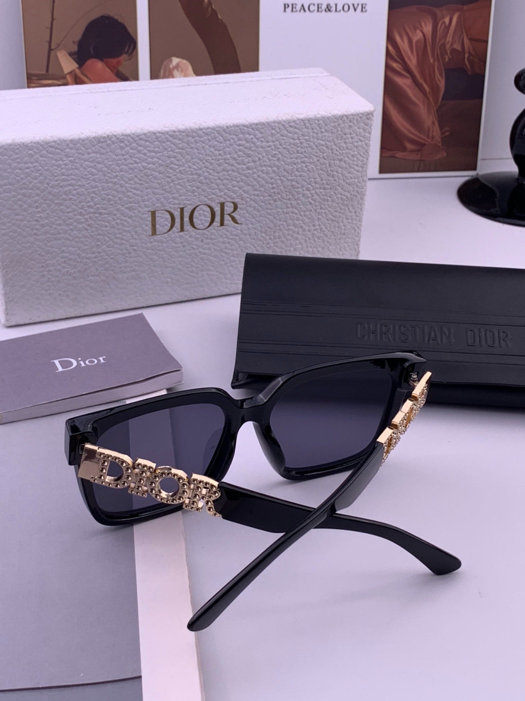 Dior D77000 Fashion Black Lens Sunglasses for Men & Women - 371964 - detail image 6