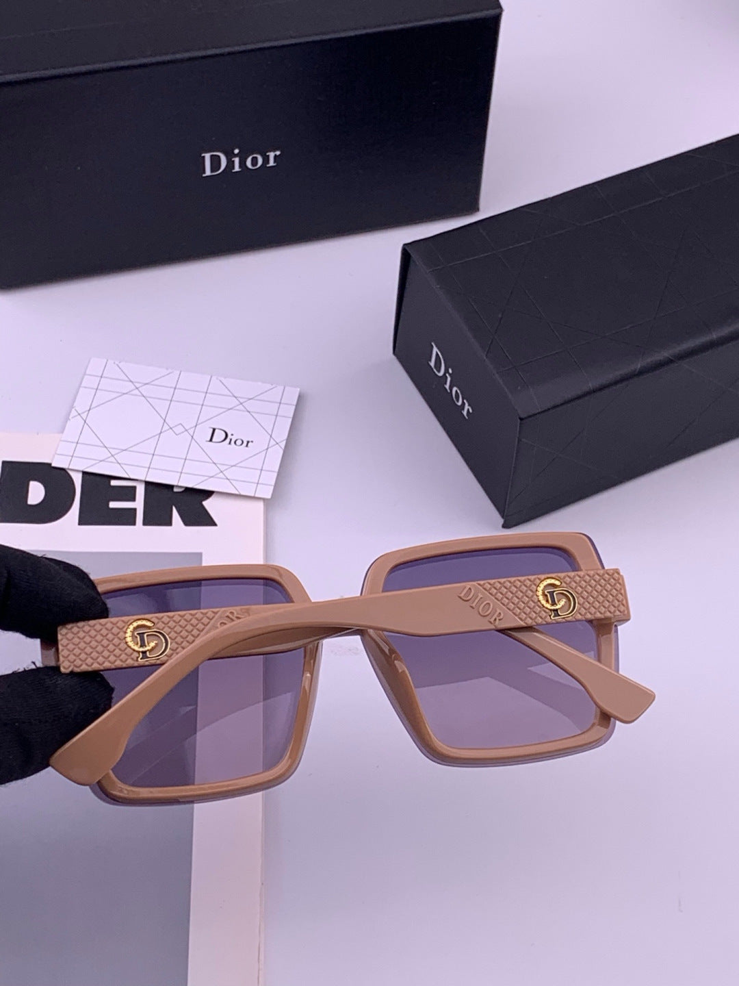 Dior CD27702 Polarized Fashion Brown Lens Sunglasses for Men & Women - 371945 - detail image 3