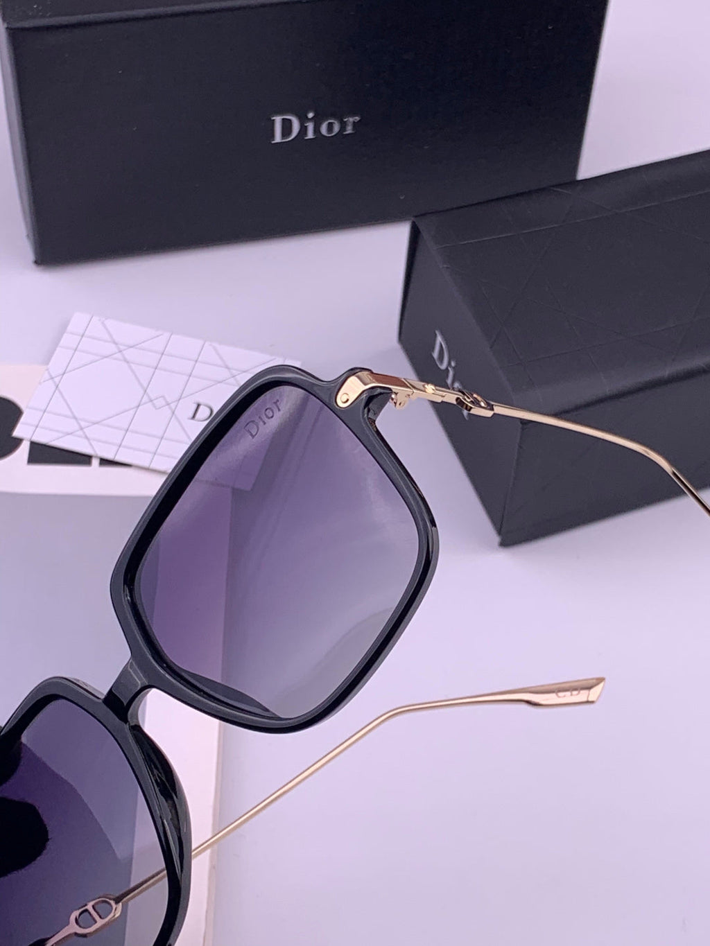Dior CD3203 Polarized Fashion Gold Lens Sunglasses for Men & Women - 371949 - detail image 3
