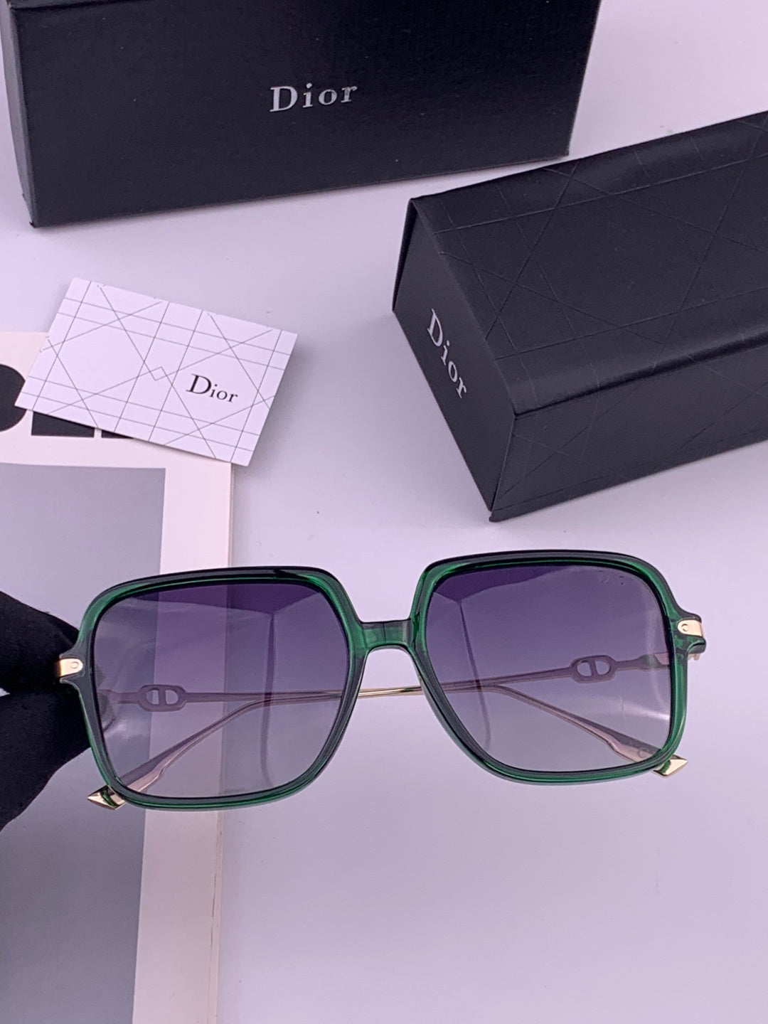 Dior CD3203 Polarized Fashion Gold Lens Sunglasses for Men & Women - 371950