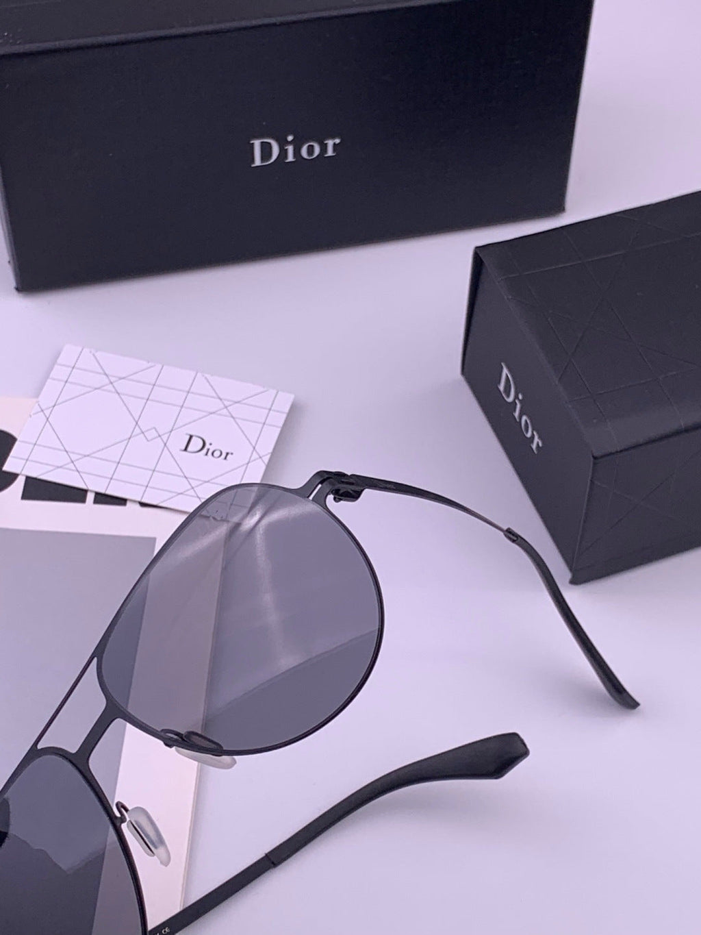 Dior 2503 Oversized Orange Lens Sunglasses for Men & Women - 382357 - detail image 3