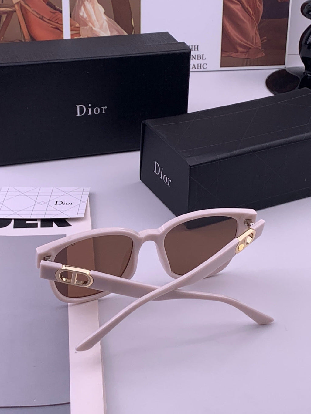 Balenciaga BL1992 Polarized Metal Fashion Red Lens Sunglasses for Men & Women - detail image 5