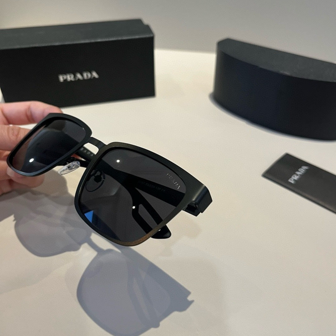 Prada Fashion Black Lens Sunglasses for Men - 465568 - detail image 8